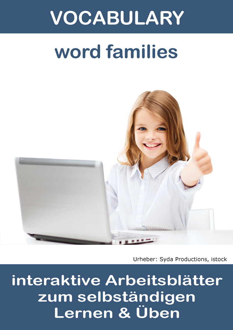 Word Families – worksheets – Englisch Materialien